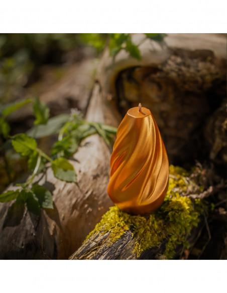 Świeca Soft Twist Rose Gold Medium