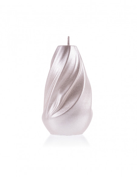 Świeca Soft Twist Silver Medium