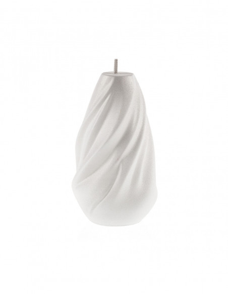 Świeca Soft Twist White Medium