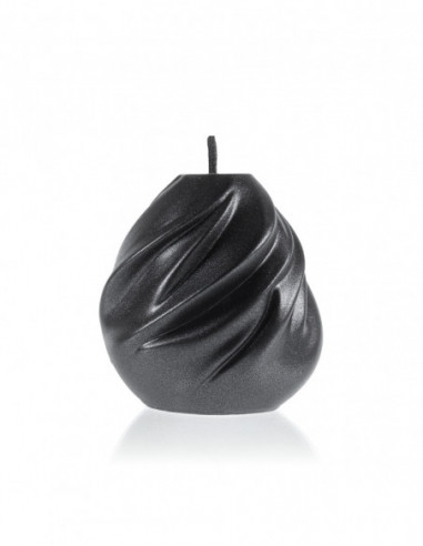 Świeca Soft Twist Black Metallic Small