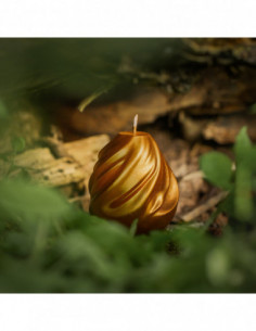 Świeca Soft Twist Gold Small