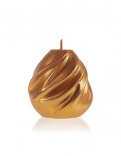Świeca Soft Twist Gold Small 2