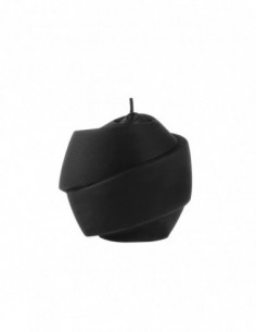 Świeca Ribbon Globe Black Matt