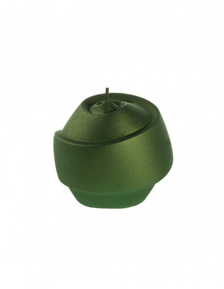 Świeca Ribbon Globe Dark Green