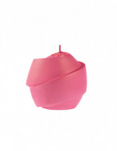 Świeca Ribbon Globe Pink