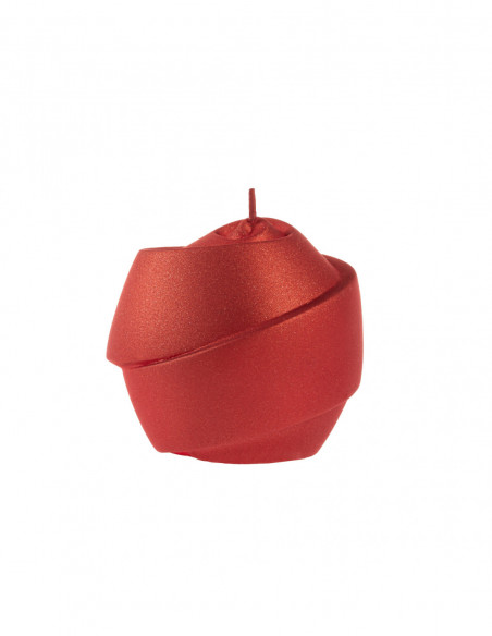 Świeca Ribbon Globe Red