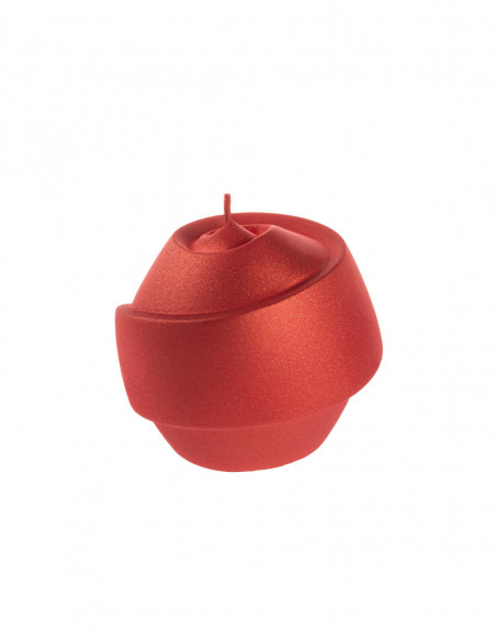 Świeca Ribbon Globe Red