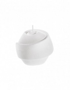 Świeca Ribbon Globe White 2