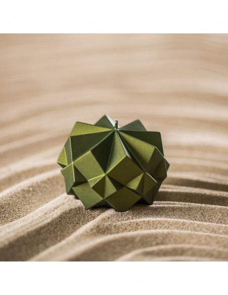 Świeca Spikes Dark Green