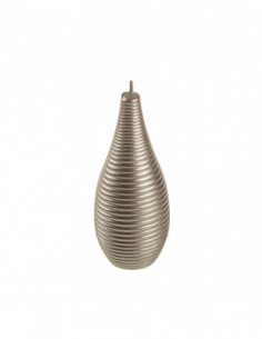 Świeca Spiral Lines Brass 2