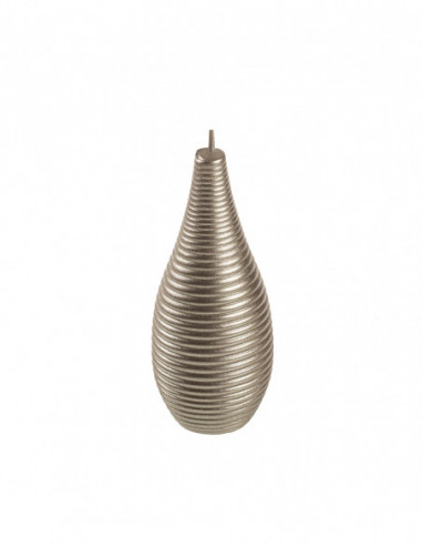 Świeca Spiral Lines Brass