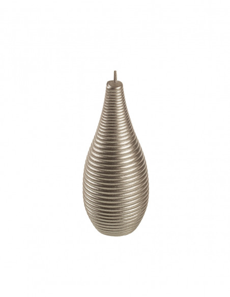 Świeca Spiral Lines Brass