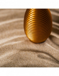 Świeca Spiral Lines Gold 2