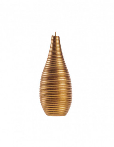 Świeca Spiral Lines Gold