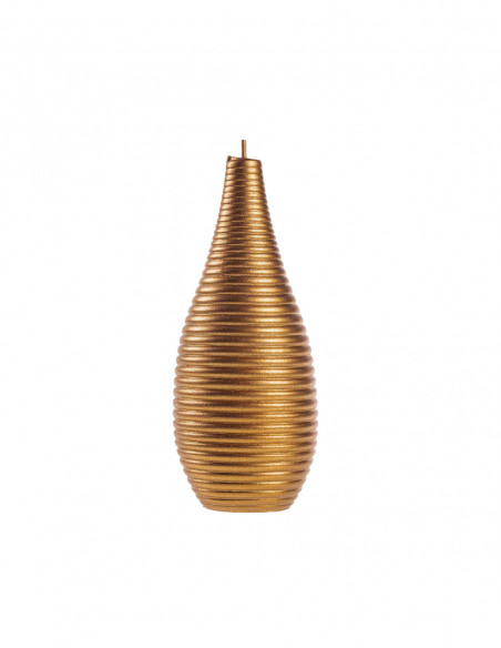 Świeca Spiral Lines Gold