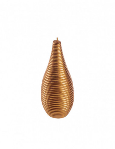 Świeca Spiral Lines Gold