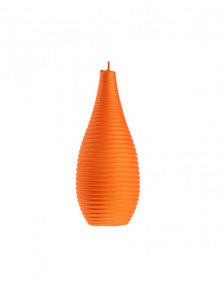 Świeca Spiral Lines Orange