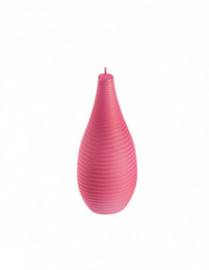 Świeca Spiral Lines Pink 2