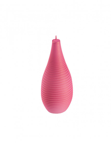 Świeca Spiral Lines Pink