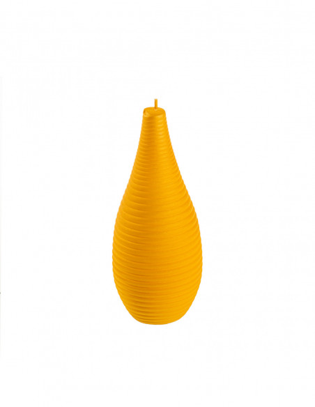 Świeca Spiral Lines Yellow