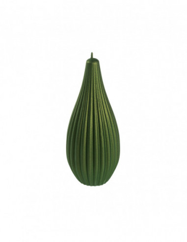 Świeca Static Lines Dark Green