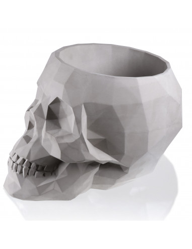 Donica Skull Low-Poly Unpainted  11 cm