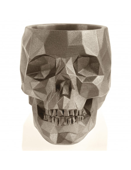 Donica Skull Low-Poly Brass Poli  11 cm