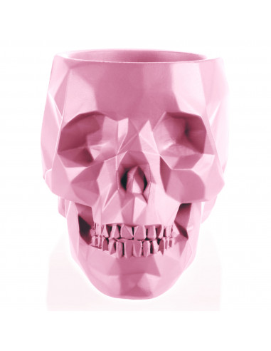 Donica Skull Low-Poly Candy Pink Poli  11 cm