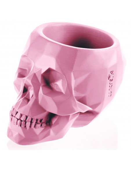 Donica Skull Low-Poly Candy Pink Poli  11 cm