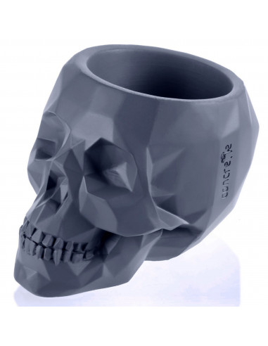 Donica Skull Low-Poly Midnight Gray...