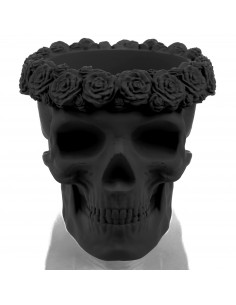 Donica Skull Flowers Black...