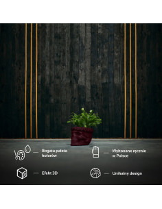 Donica Skull Flowers Maroon...