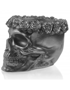 Donica Skull Flowers Steel...