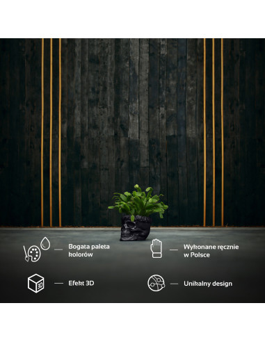 Donica Skull Flowers Black Metallic...