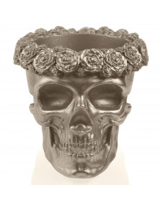 Donica Skull Flowers Brass... 2