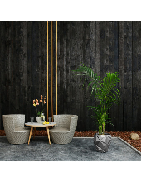 Donica Geometric Steel Poli 24 cm