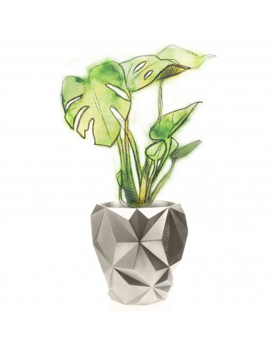 Donica Geometric Brass Poli 24 cm