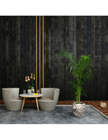 Donica Geometric Brass Poli 24 cm