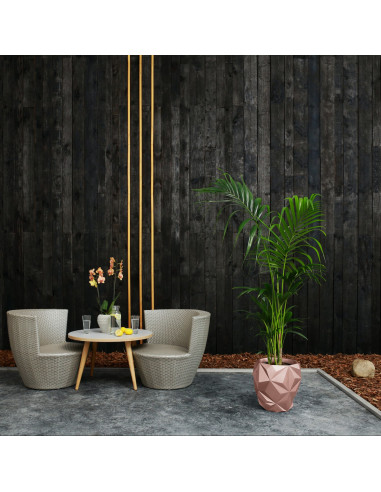 Donica Geometric Rose Gold Poli 24 cm