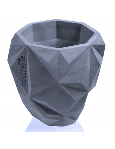 Donica Geometric Midnight Gray Poli...