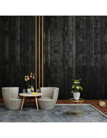 Donica Geometric White Poli 13 cm