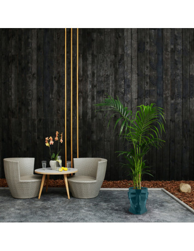 Donica Apollo Dark Turquoise Poli 24 cm