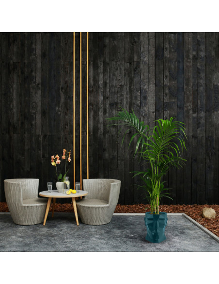 Donica Apollo Dark Turquoise Poli 24 cm