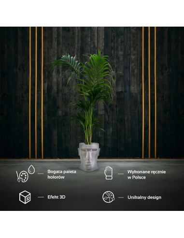 Donica Apollo Unpainted 24 cm