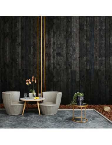 Donica Apollo Black Metallic Poli 14 cm