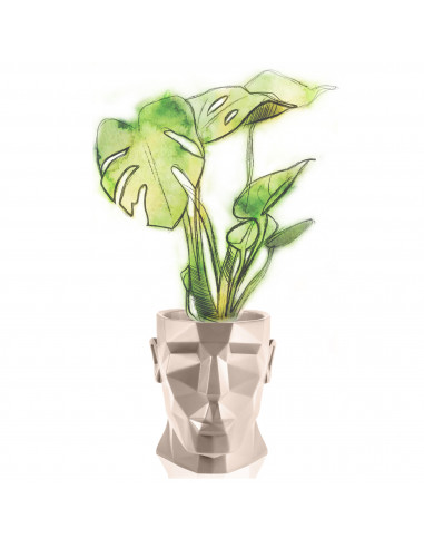 Donica Apollo Light Beige Poli 12 cm