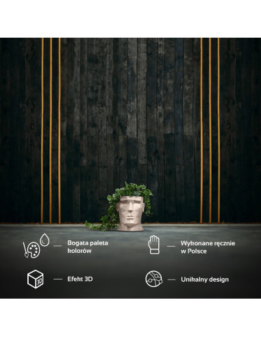 Donica Apollo Light Beige Poli 12 cm