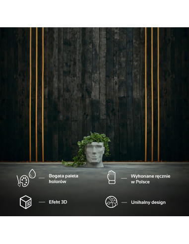 Donica Apollo Unpainted 12 cm