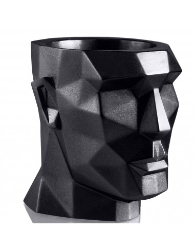 Donica Apollo Black Metallic 12 cm