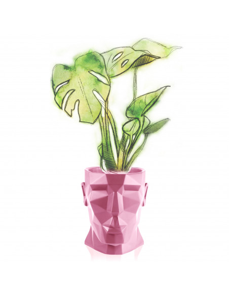 Donica Apollo Candy Pink Poli 12 cm